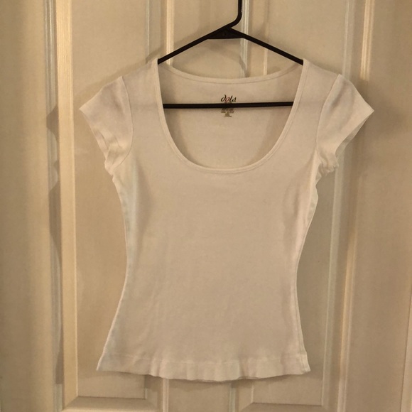 Dots Tops - Dots Vintage White Shirt